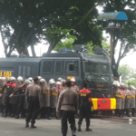 Pengamanan pemilihan Legislatif, Personil Sabhara Polres Jepara Laksanakan Latihan Dalmas!