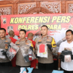 Satresnarkoba Polres Jepara Ungkap Kasus Telah Mengamankan 6,25 Gram Sabu dan 5.725 Butir Obat Terlarang.