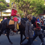 Iring-Iringan Kirab Buka Luwur Peringatan Hari Jadi Jepara ke-474 digelar Cukup Sederhana. 