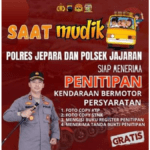 Kantor Polisi Jepara Membuka Pelayanan Titipan Kendaraan Bermotor bagi Warga Jepara yang Akan Mudik.