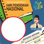 twibbon hari pendidikan nasional 2023