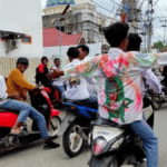 Saat Sedang Asik Konvoi Merayakan Kelulusan, 2 Pelajar SMK di Sukoharjo Mengalami Kecelakaan.